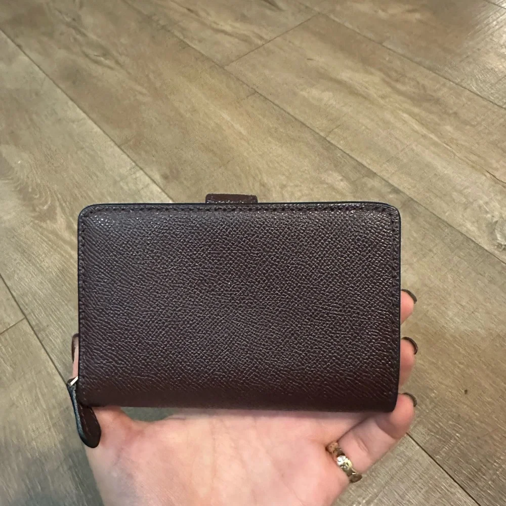 Coach Dark Brown Leather Crossbody Bag and Wallet - Picture 7 of 10